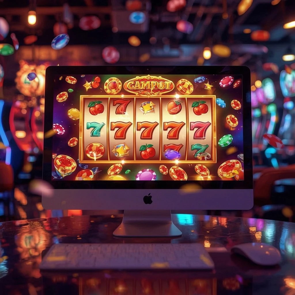 tragamonedas en el monitor NEON54 CASINO